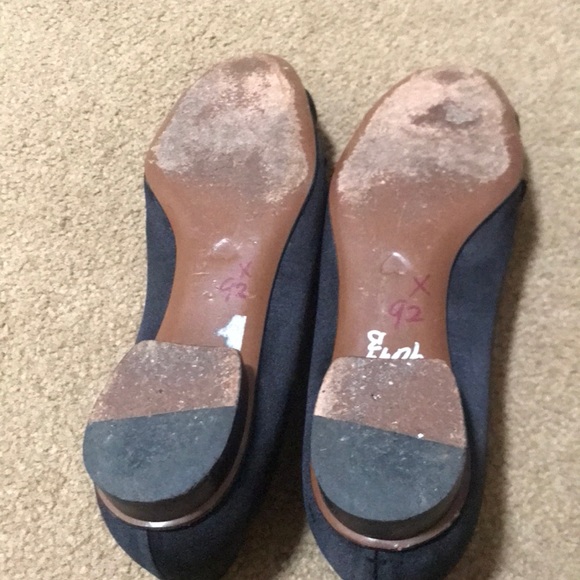 ⚡️FINAL PRICE⚡️ Moschino Cheap and Chic Vintage Black Satin Bow Ballet Flats - Picture 6 of 15